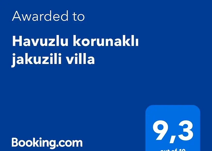 Havuzlu Korunakli Jakuzili Vila Fethiye